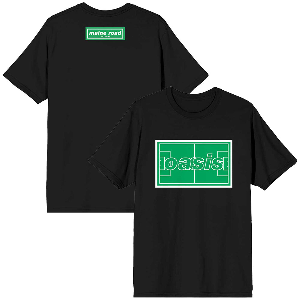 OASIS オアシス (2025 10月 来日 記念 ) - Maine Road Football Pitch / バックプリントあり / Tシャツ / メンズ 【公式 / オフィシャル】