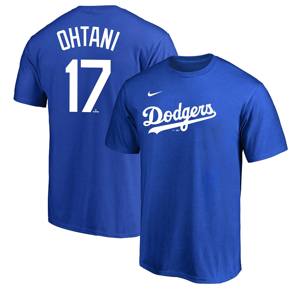 SHOHEI OHTANI 大谷翔平 - NIKE LOS ANGELES DODGERS ネーム&ナンバー / 限定 / バックプリントあり / Tシャツ / メンズ 【公式 / オフィシャル】