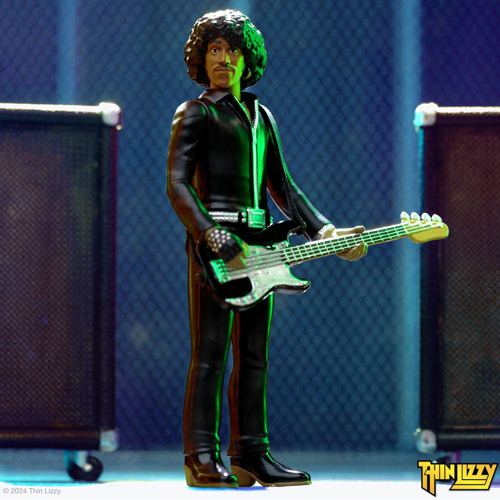 
                  
                    THIN LIZZY シンリジィ (結成 55周年 ) - Phil Lynott Black Leather 3 3/4-Inch ReAction Figure / フィギュア・人形
                  
                