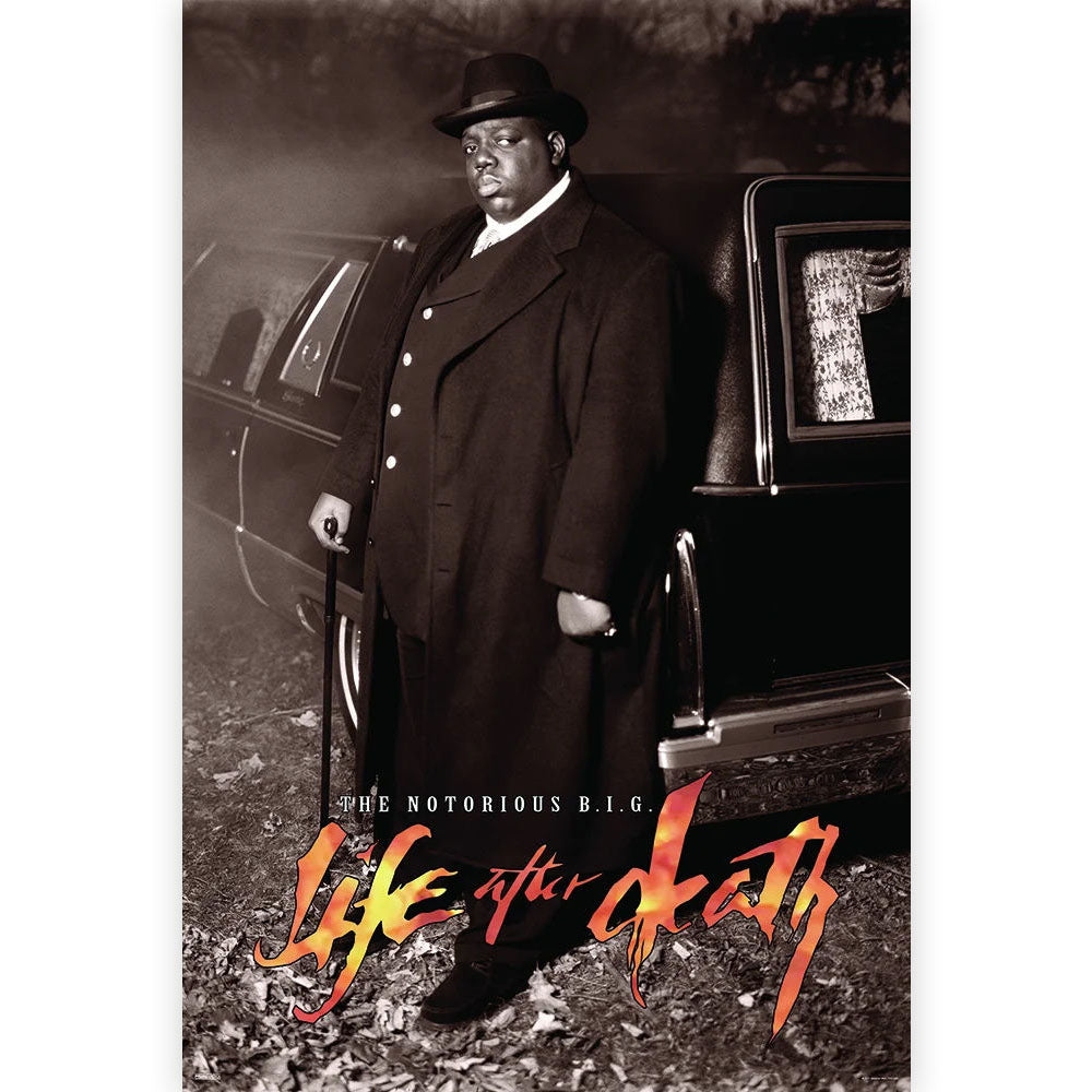 NOTORIOUS BIG ノトーリアスBIG (デビュー 30周年 ) - Life After Death / ポスター 【公式 / オフィシャル】