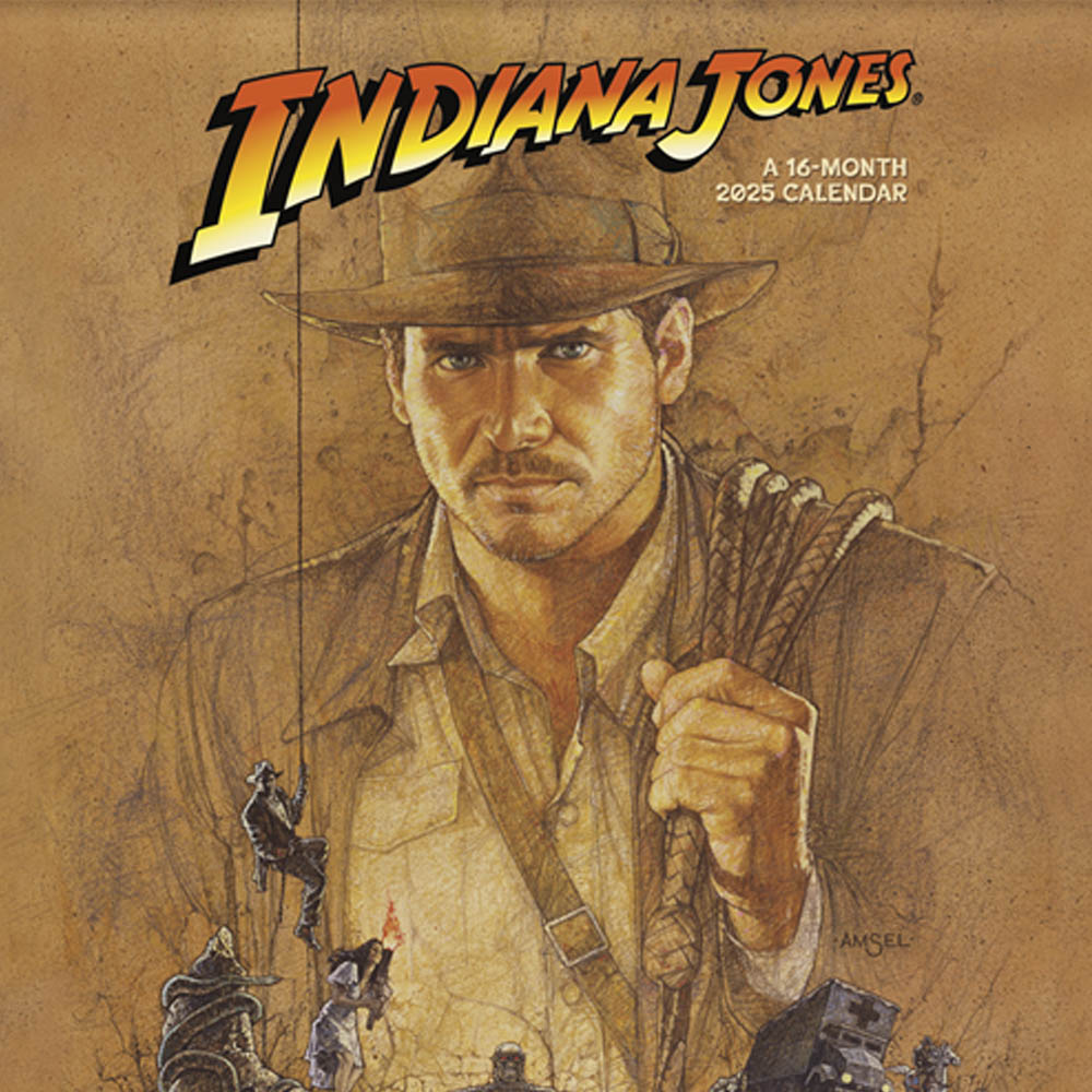 INDIANA JONES インディジョーンズ - CALENDAR 2025 / カレンダー・ダイアリー 【公式 / オフィシャル】