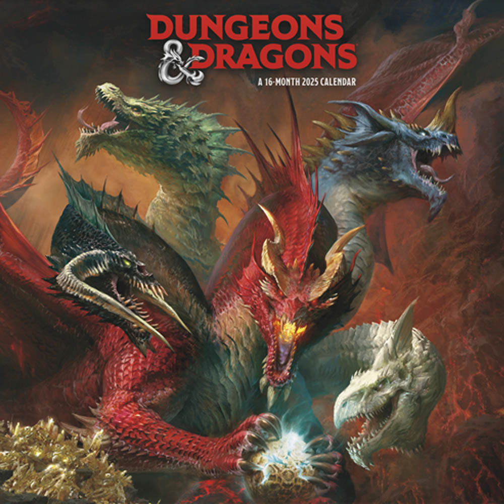 DUNGEONS & DRAGONS - CALENDAR 2025