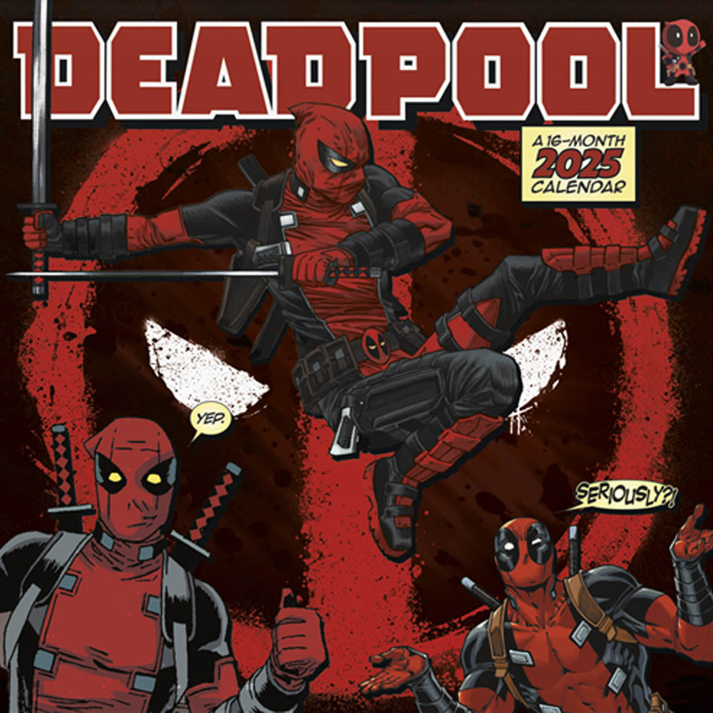 DEADPOOL デッドプール (新作 公開記念 ) - CALENDAR 2025 / カレンダー・ダイアリー 【公式 / オフィシャル】