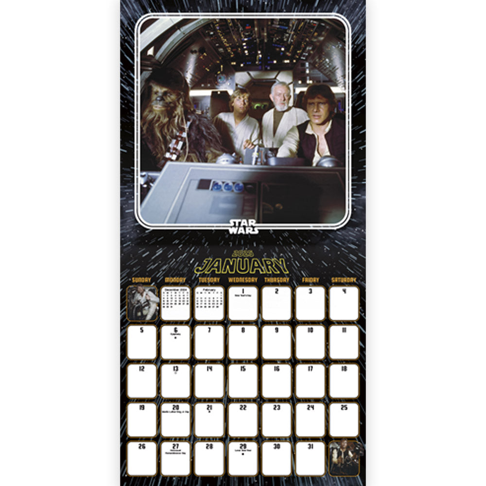 
                  
                    STAR WARS スターウォーズ (「エピソード1」 25周年 ) - Saga CALENDAR 2025 / カレンダー・ダイアリー 【公式 / オフィシャル】
                  
                