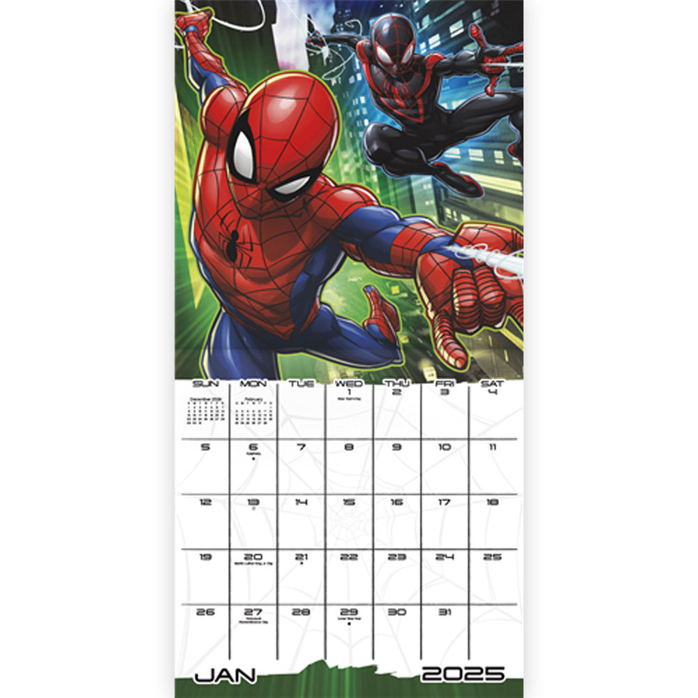 SPIDERMAN スパイダーマン (新作 公開予定 ) - CALENDAR 2025 / カレンダー・ダイアリー 【公式 / オフィシャル】