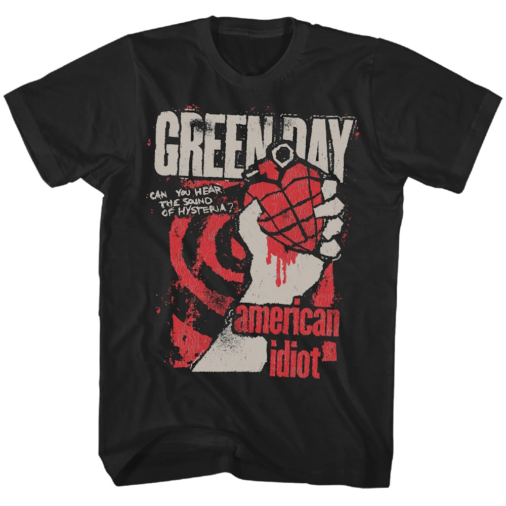 【予約商品】 GREEN DAY グリーンデイ (2025年 2月 来日 ) - American Idiot 20周年記念 / Hysteria / Tシャツ / メンズ 【公式 / オフィシャル】