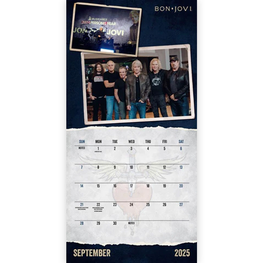 
                  
                    【予約商品】 BON JOVI ボンジョヴィ - 2025 SQUARE CALENDAR / カレンダー・ダイアリー 【公式 / オフィシャル】
                  
                