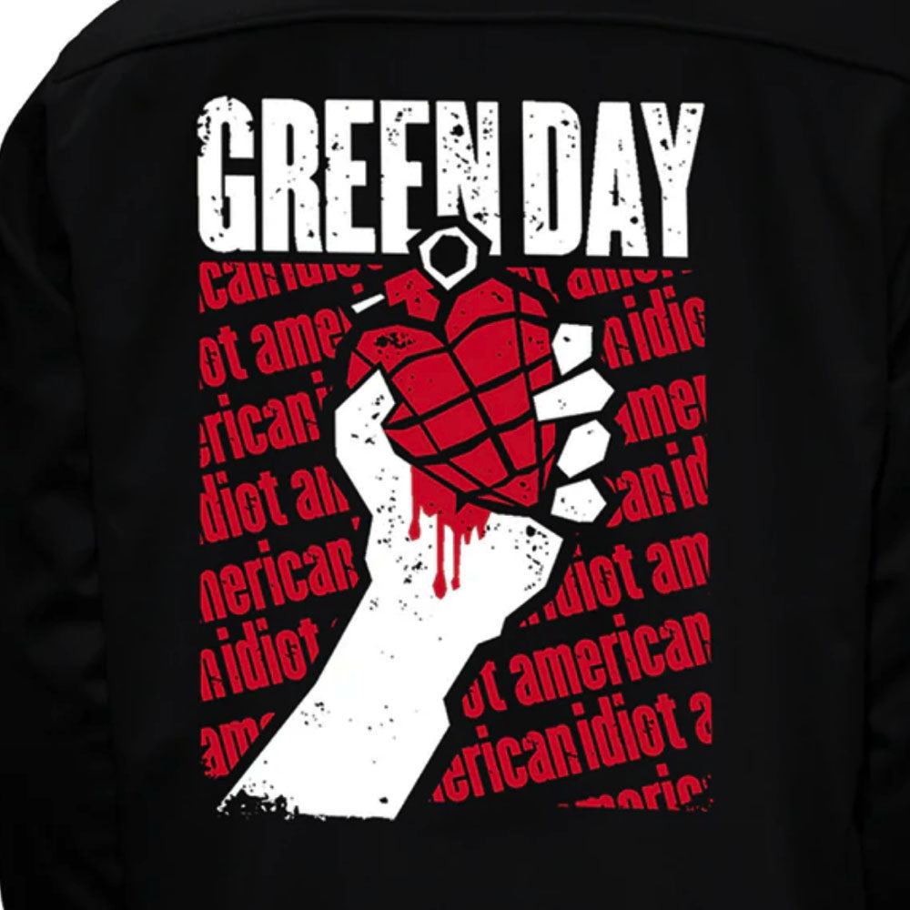 
                  
                    【予約商品】 GREEN DAY グリーンデイ (2025年 2月 来日 ) - American Idiot 20周年記念 / Softshell Jacket / バックプリントあり / アウター / メンズ
                  
                