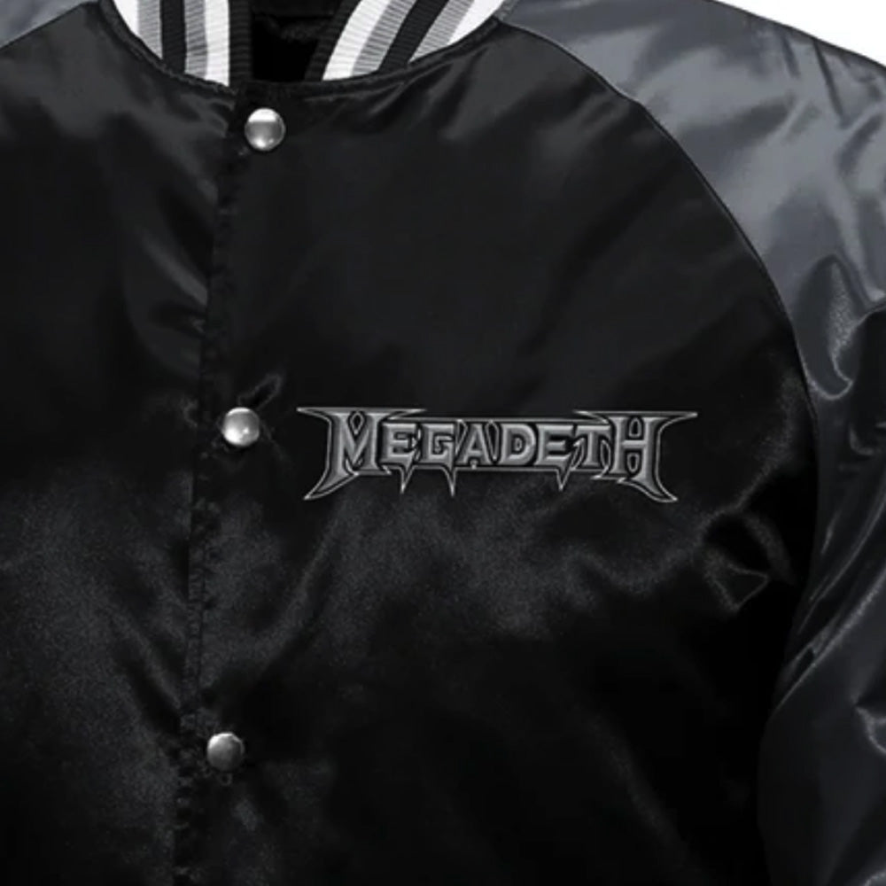 
                  
                    MEGADETH メガデス - Megadeth / Satin Jacket / バックプリントあり / アウター / メンズ 【公式 / オフィシャル】
                  
                