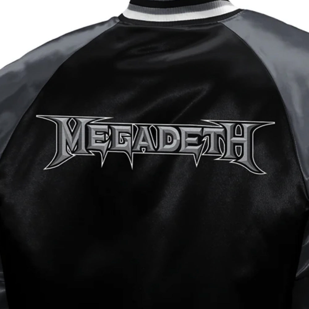 
                  
                    MEGADETH メガデス - Megadeth / Satin Jacket / バックプリントあり / アウター / メンズ 【公式 / オフィシャル】
                  
                