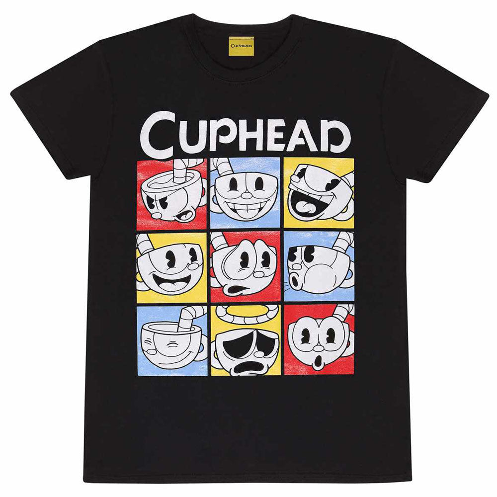 CUPHEAD カップヘッド Expressions Tシャツ メンズ 公式 オフィシャル