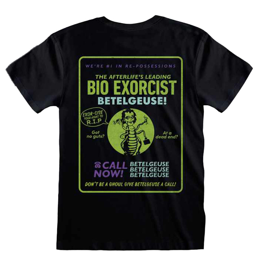 
                  
                    BEETLEJUICE ビートルジュース (9月 新作公開 ) - Bio Exorcist / バックプリントあり / Tシャツ / メンズ
                  
                