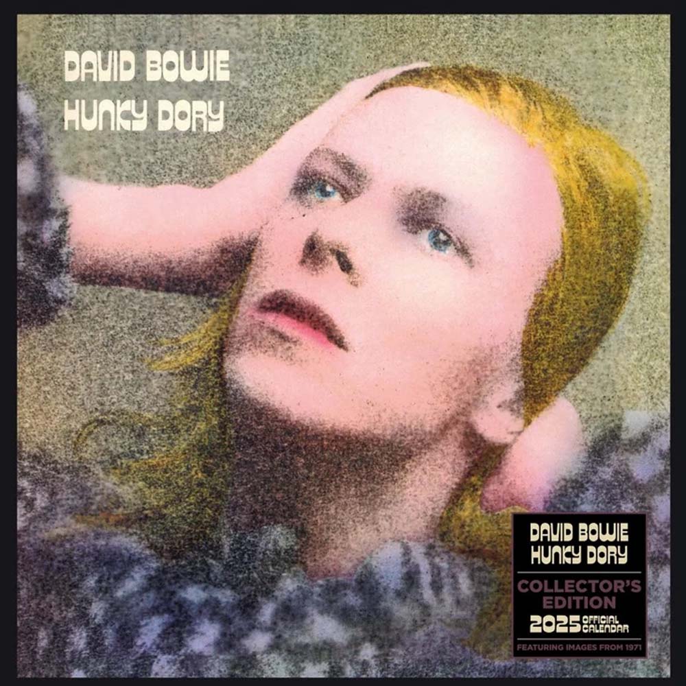 【予約商品】 DAVID BOWIE デヴィッドボウイ - 2025 COLLECTOR'S EDITION RECORD SLEEVE CALENDAR / カレンダー・ダイアリー 【公式 / オフィシャル】