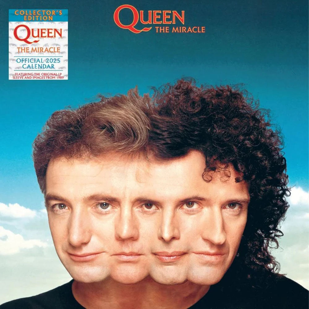 【予約商品】 QUEEN クイーン - 2025 COLLECTOR'S EDITION RECORD SLEEVE CALENDAR / カレンダー・ダイアリー 【公式 / オフィシャル】