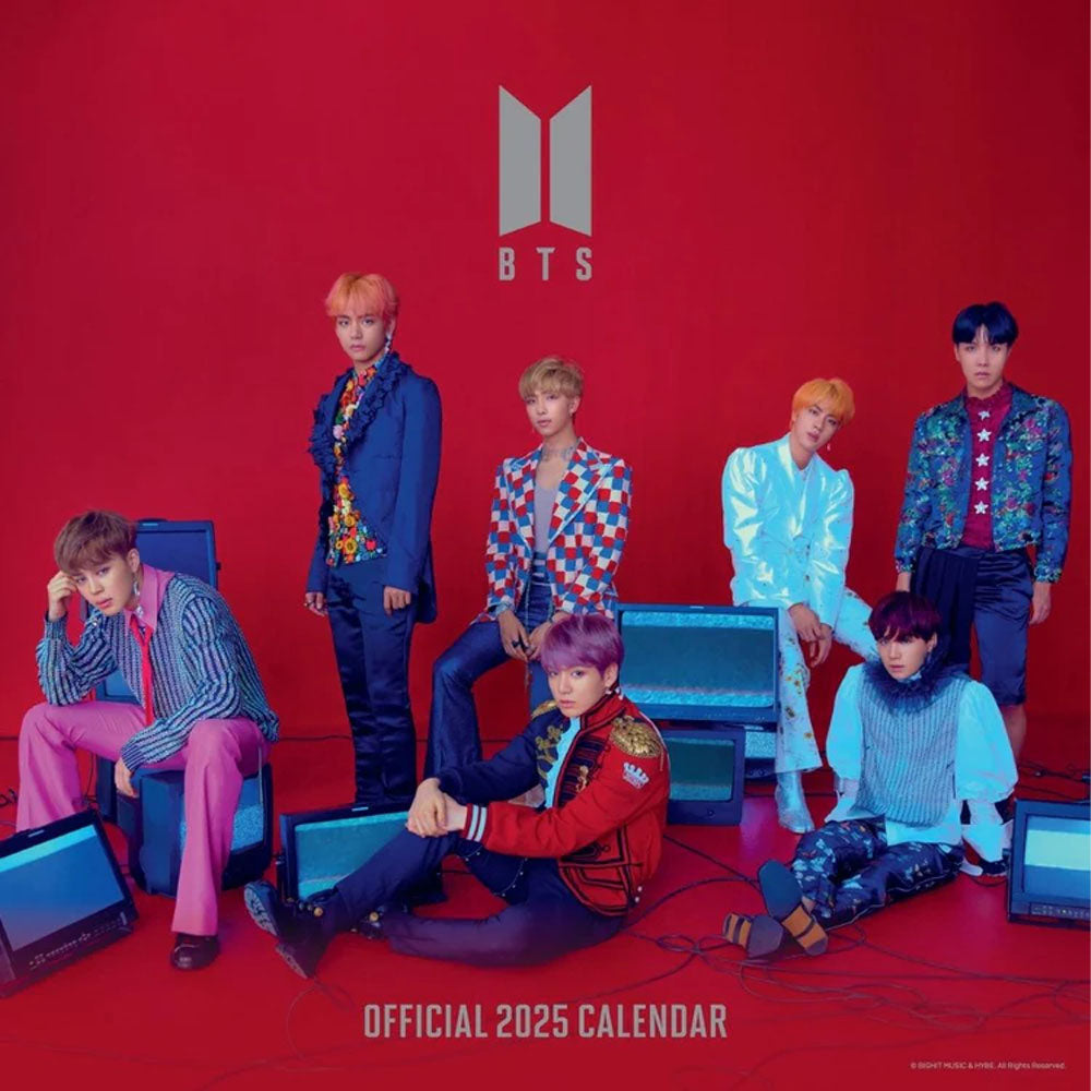 【予約商品】 BTS ビーティーエス - 2025 SQUARE CALENDAR / カレンダー・ダイアリー 【公式 / オフィシャル】