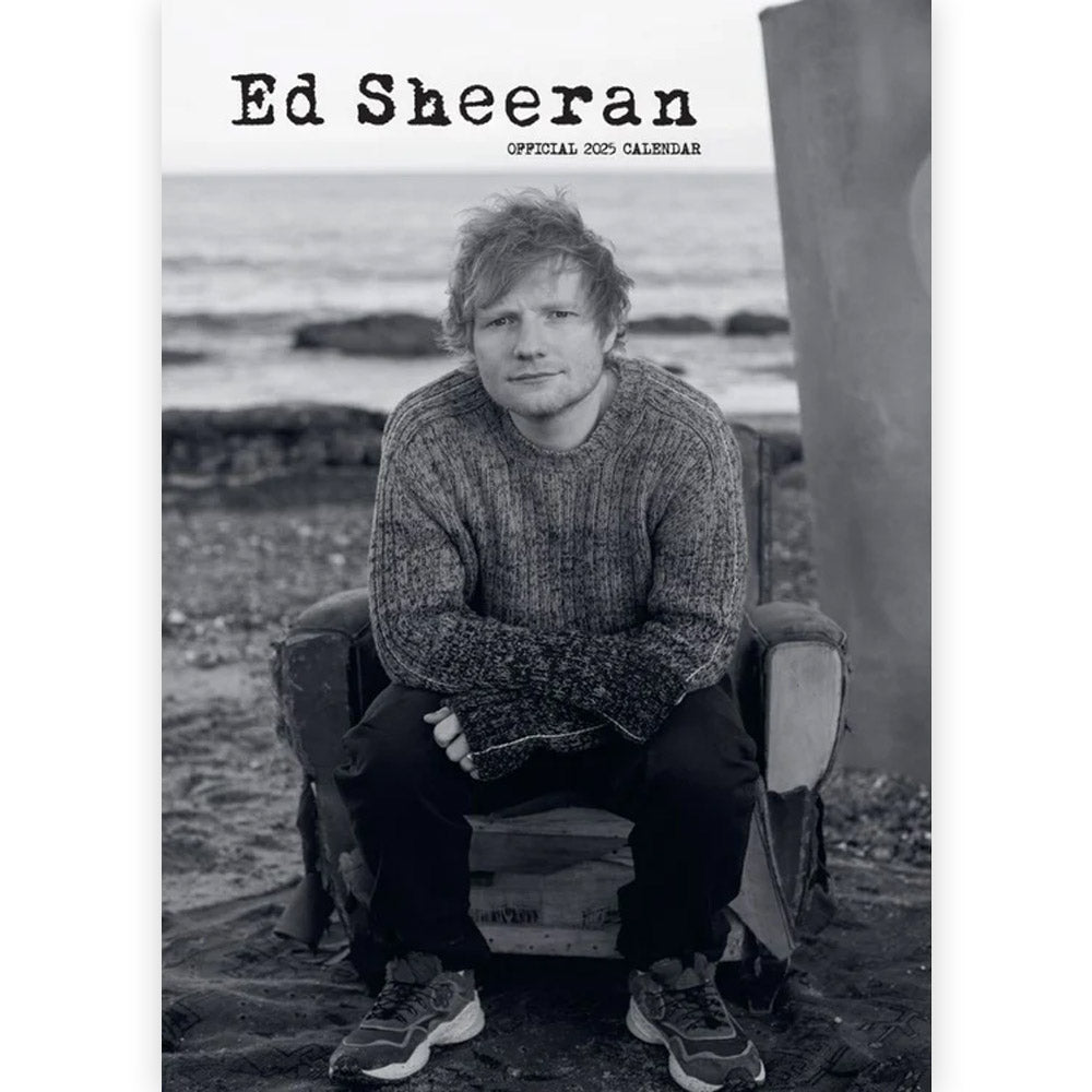 【予約商品】 ED SHEERAN エドシーラン - 2025 A3 CALENDAR / カレンダー・ダイアリー 【公式 / オフィシャル】