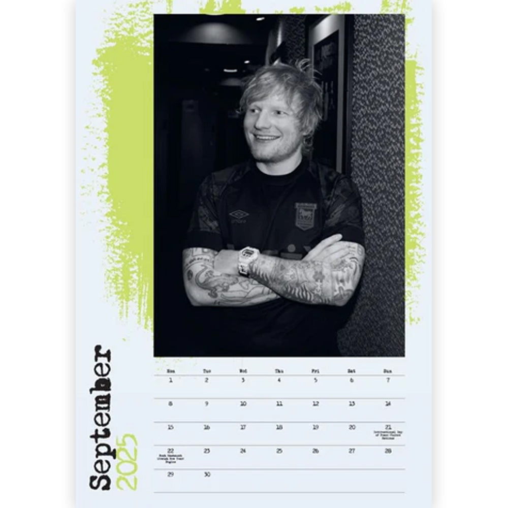 
                  
                    【予約商品】 ED SHEERAN エドシーラン - 2025 A3 CALENDAR / カレンダー・ダイアリー 【公式 / オフィシャル】
                  
                