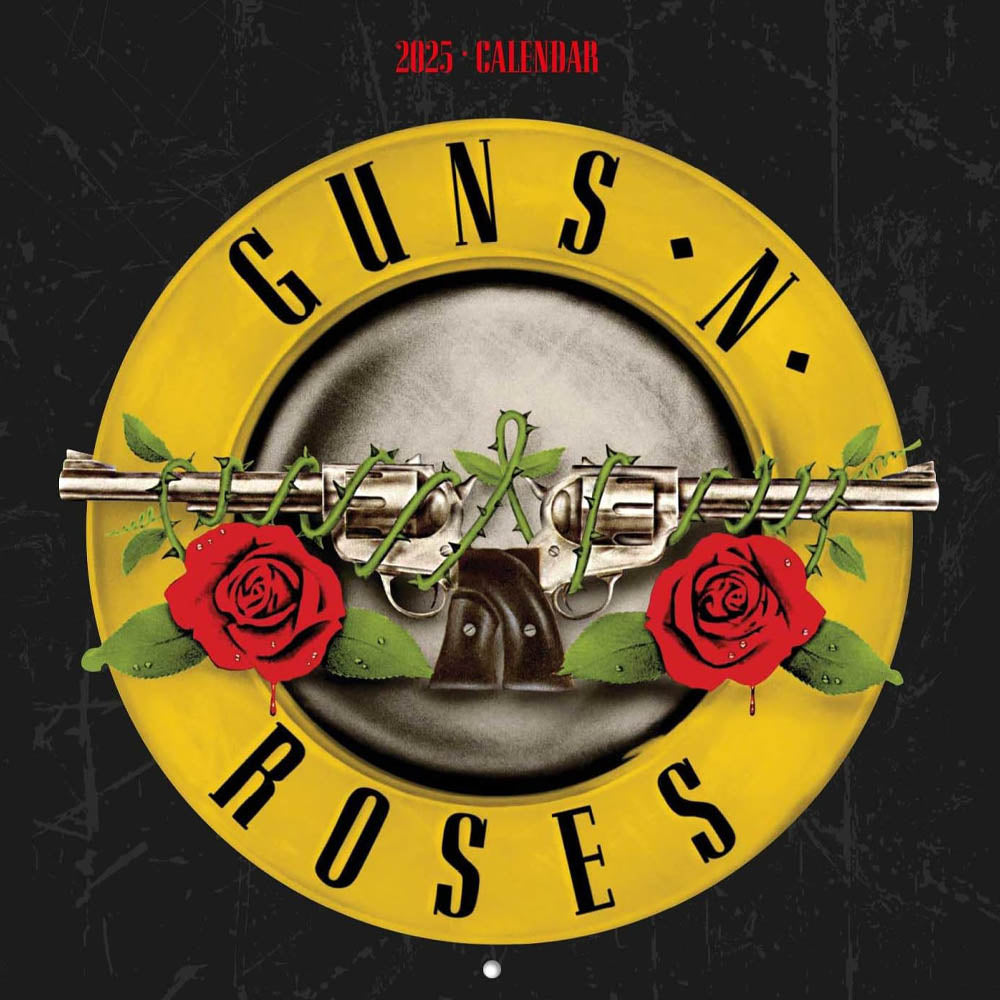 GUNS N ROSES - 2025 SQUARE CALENDAR