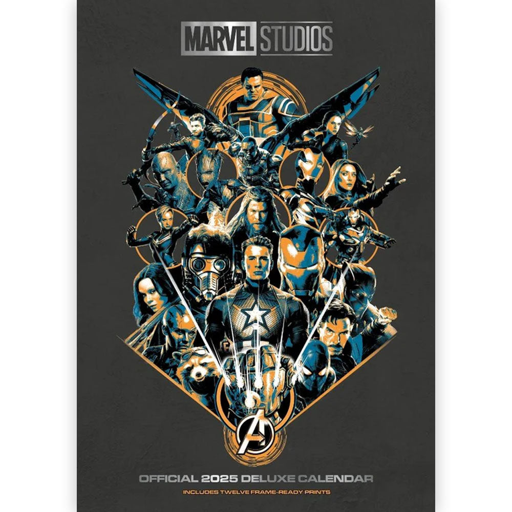 【予約商品】 MARVEL COMICS マーベル・コミック (創設 85周年 ) - 2025 A3 DELUXE CALENDAR / カレンダー・ダイアリー 【公式 / オフィシャル】