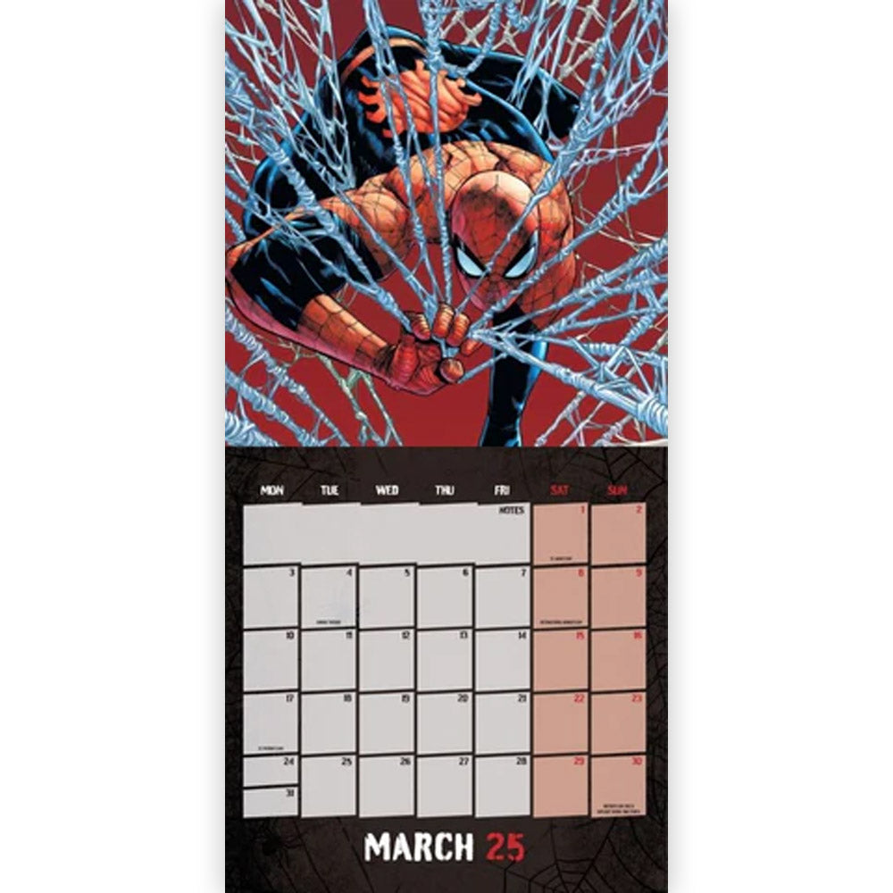 SPIDERMAN スパイダーマン (新作 公開予定 ) - 2025 SQUARE CALENDAR / カレンダー・ダイアリー 【公式 / オフィシャル】