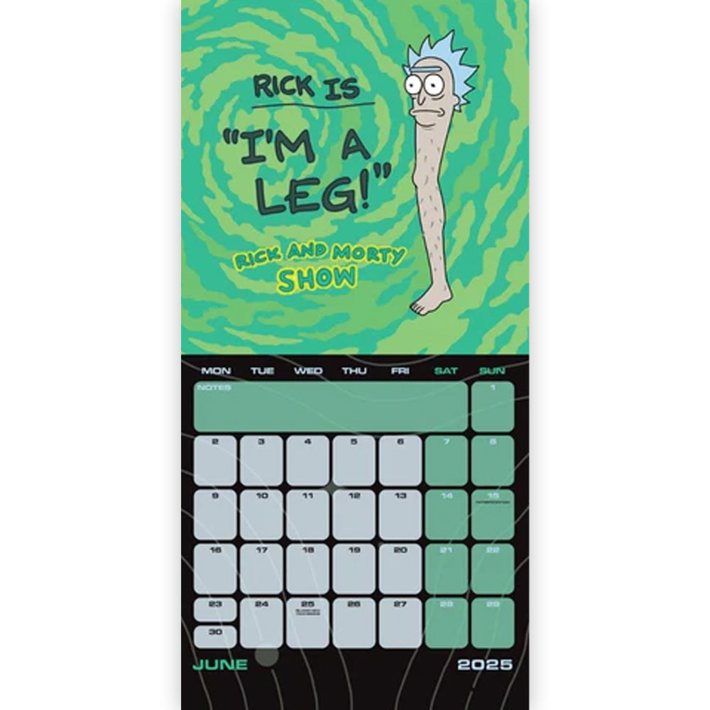 
                  
                    【予約商品】 RICK AND MORTY リックアンドモーティ - 2025 SQUARE CALENDAR / カレンダー・ダイアリー 【公式 / オフィシャル】
                  
                