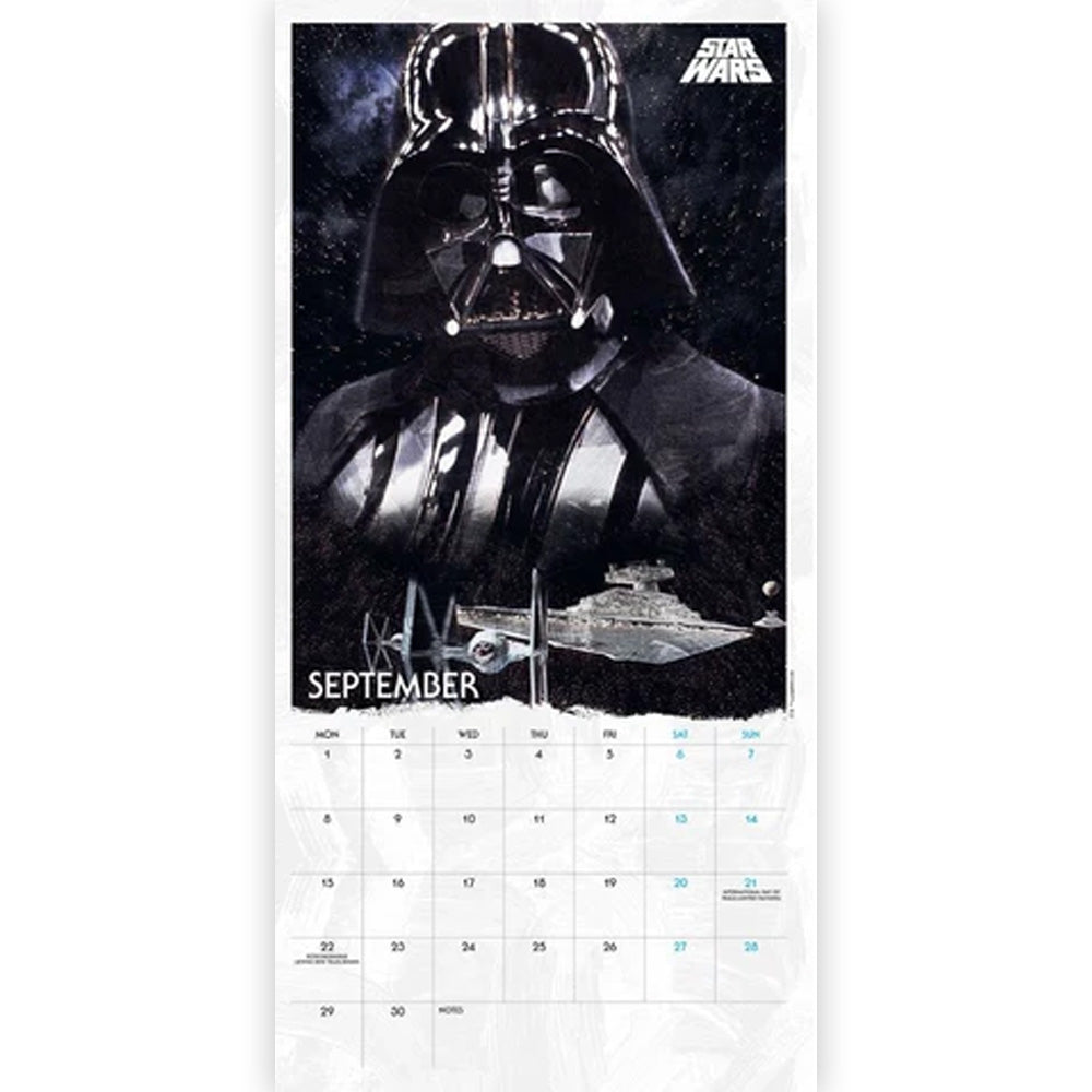 
                  
                    STAR WARS スターウォーズ (「エピソード1」 25周年 ) - CLASSIC 2025 SQUARE CALENDAR / カレンダー・ダイアリー
                  
                