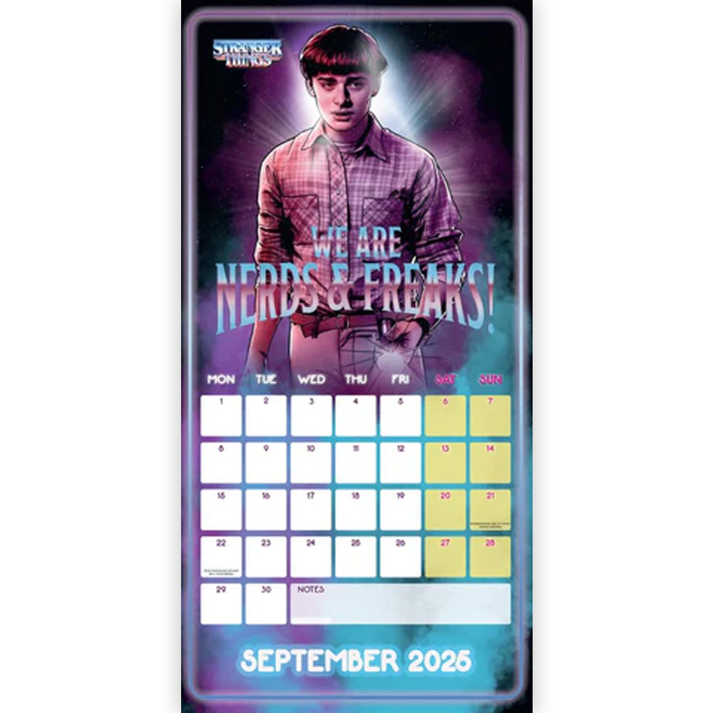 
                  
                    STRANGER THINGS ストレンジャー・シングス (シーズン5 2025年配信決定 ) - 2025 SQUARE CALENDAR / カレンダー・ダイアリー 【公式 / オフィシャル】
                  
                