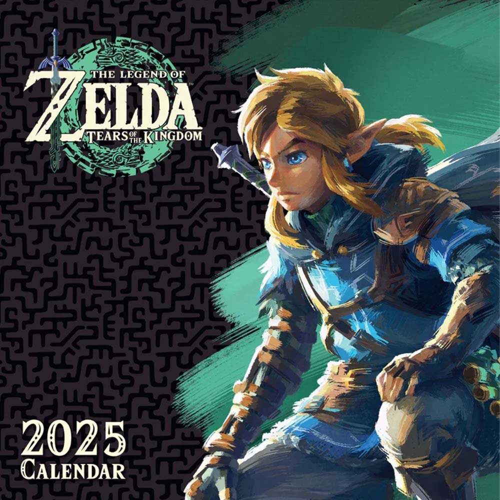 【予約商品】 THE LEGEND OF ZELDA ゼルダの伝説 - 2025 SQUARE CALENDAR / カレンダー・ダイアリー 【公式 / オフィシャル】