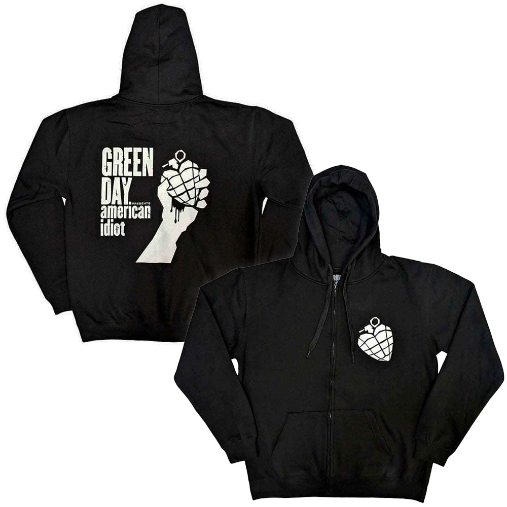 【予約商品】 GREEN DAY グリーンデイ (2025年 2月 来日 ) - American Idiot The Musical / バックプリントあり / ジップ / パーカー・スウェット / メンズ 【公式 / オフィシャル】