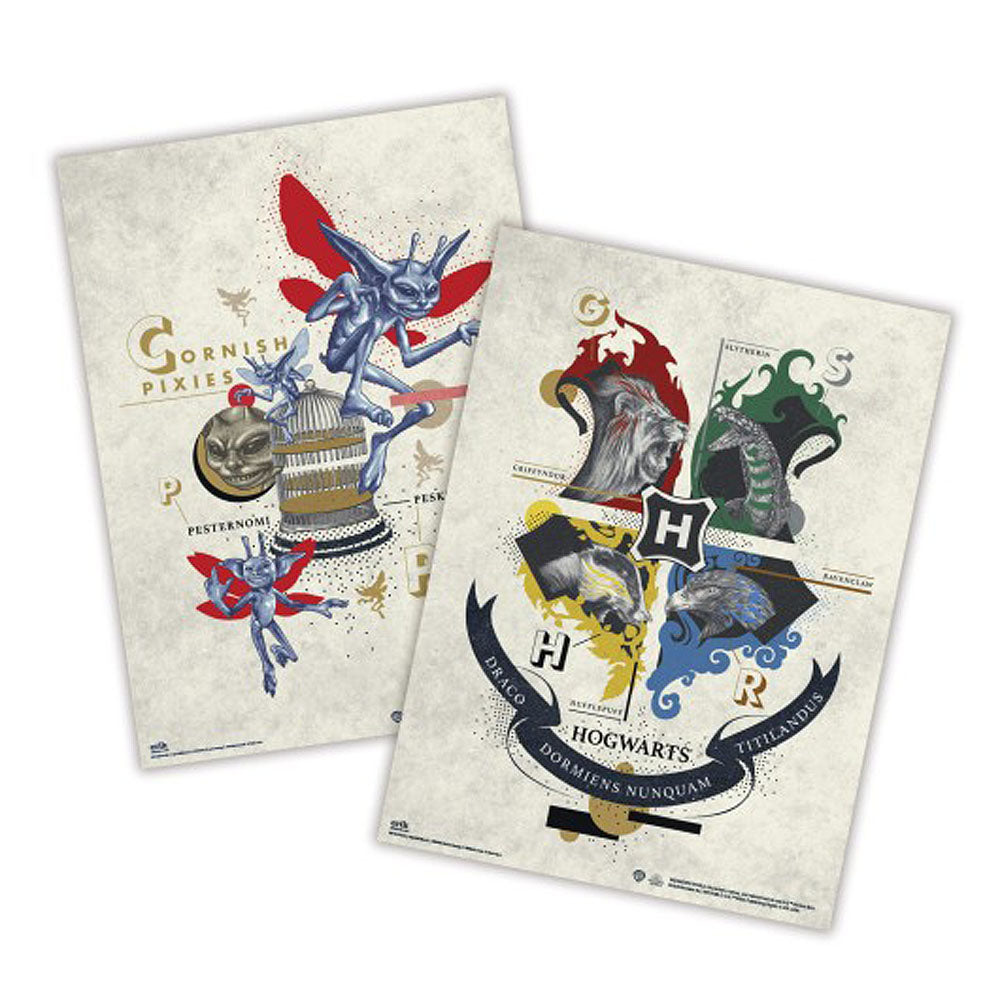 HARRY POTTER - SET MINIPOSTERS / 2枚セット