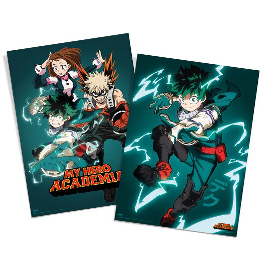 MY HERO ACADEMIA - SET MINIPOSTERS / 2枚セット