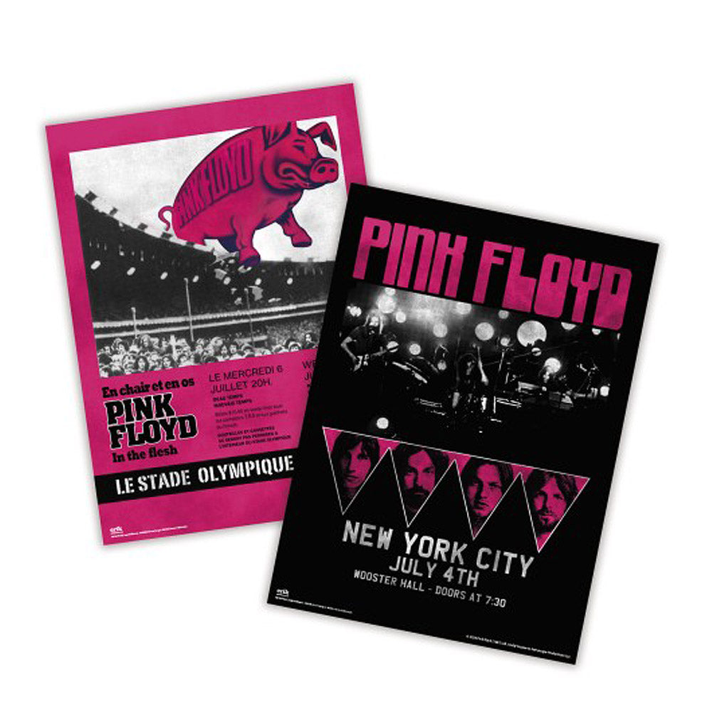 PINK FLOYD - (「対」 30周年 ) - SET MINIPOSTERS / 2枚セット