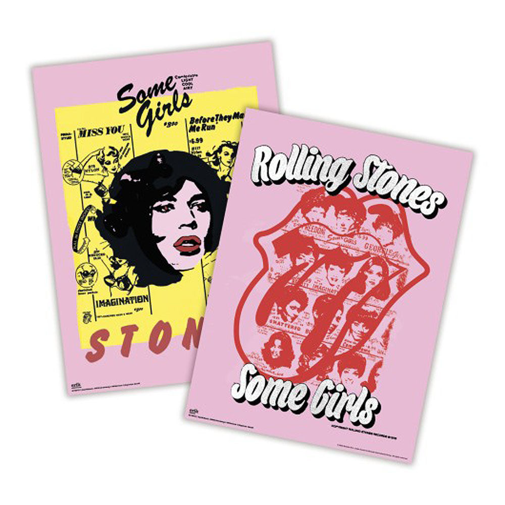 ROLLING STONES - (デビュー作 60周年 ) - SET MINIPOSTERS / 2枚セット