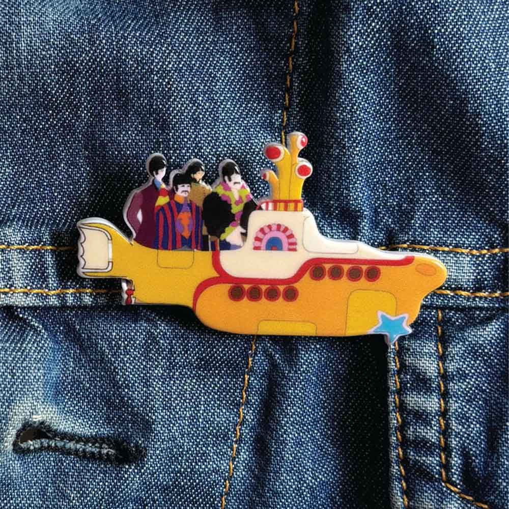 
                  
                    【予約商品】 THE BEATLES ビートルズ (ABBEY ROAD 55周年 ) - Yellow Submarine Brooch / Disaster(U.K.ブランド) / ファッション雑貨 【公式 / オフィシャル】
                  
                