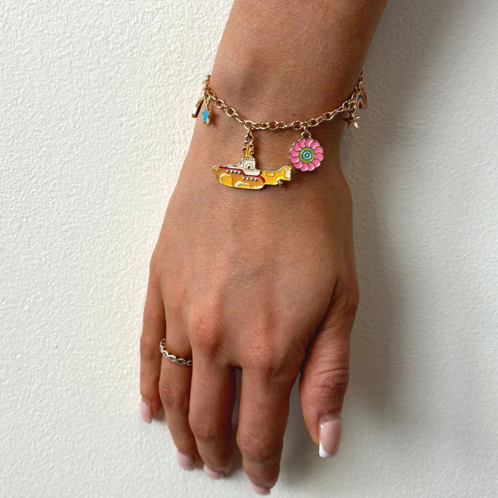 
                  
                    【予約商品】 THE BEATLES ビートルズ (ABBEY ROAD 55周年 ) - Yellow Submarine Charm Bracelet / Disaster(U.K.ブランド) / ブレスレット 【公式 / オフィシャル】
                  
                