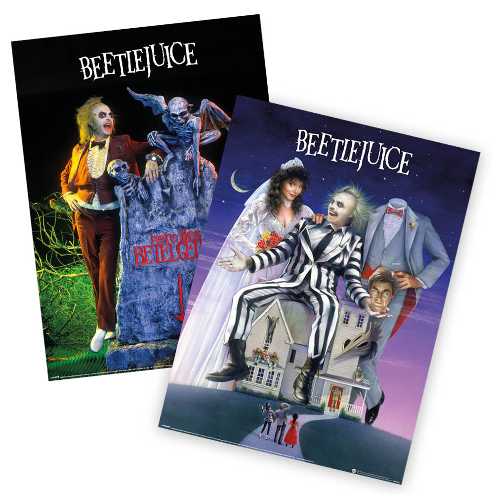 BEETLEJUICE - SET MINIPOSTERS / 2枚セット