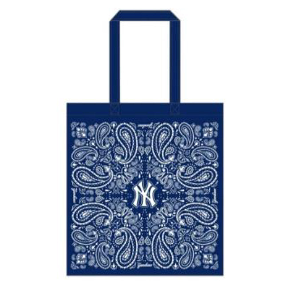 NEW YORK YANKEES（MLB） - ペイズリー柄トートバッグ / Navy