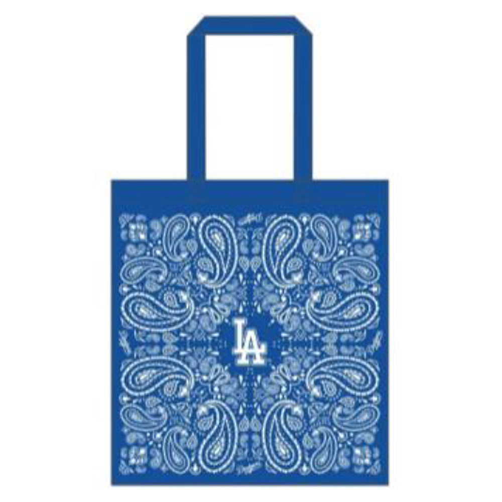 LOS ANGELES DODGERS（MLB） - ペイズリー柄トートバッグ / Blue