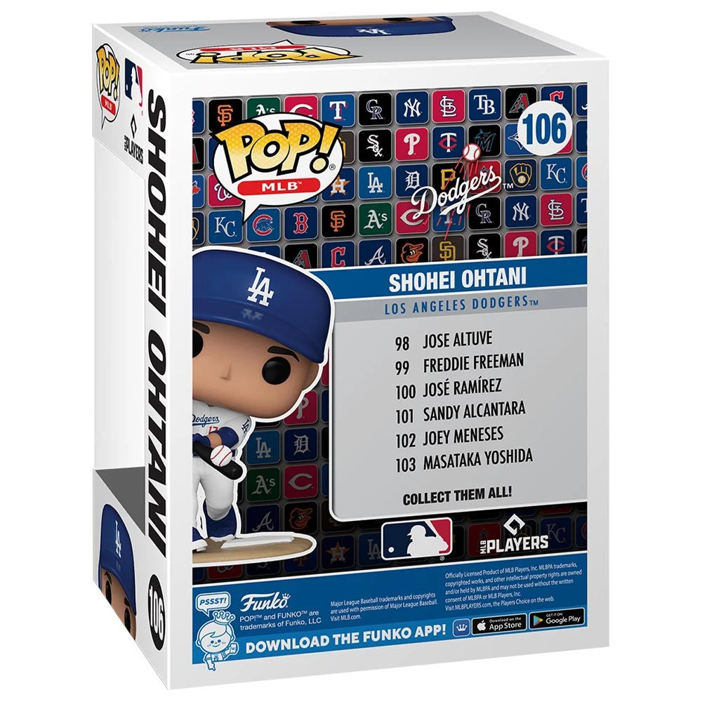 
                  
                    【予約商品】 SHOHEI OHTANI 大谷翔平 - MLB Dodgers Shohei Ohtani (Home) Funko Pop! Vinyl Figure / フィギュア・人形 【公式 / オフィシャル】
                  
                