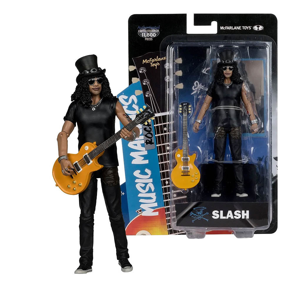 
                  
                    【予約商品】 GUNS N ROSES ガンズアンドローゼズ - Slash 6-Inch Scale Action Figure / フィギュア・人形 【公式 / オフィシャル】
                  
                