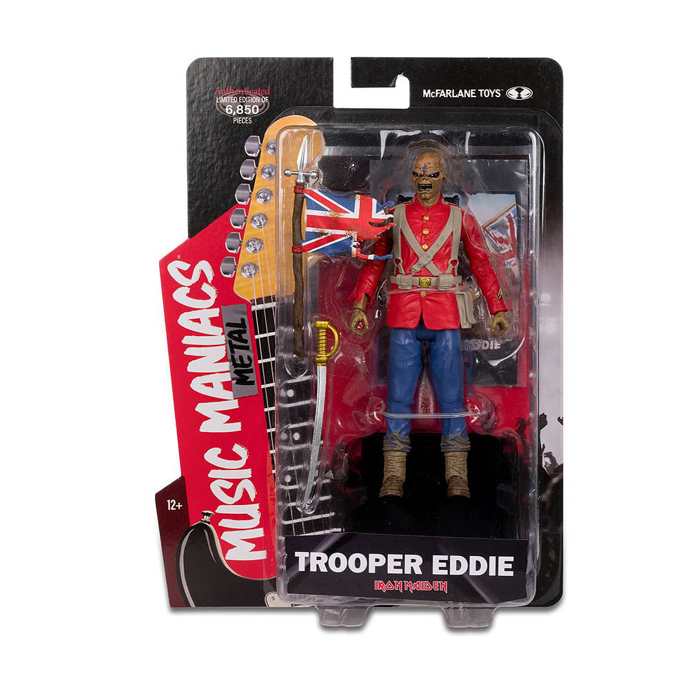 
                  
                    IRON MAIDEN アイアンメイデン (9月 来日 ) - Trooper Eddie 6-Inch Scale Action Figure / フィギュア・人形 【公式 / オフィシャル】
                  
                