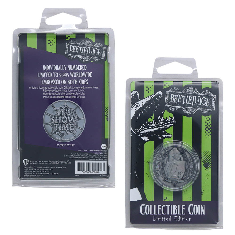 
                  
                    BEETLEJUICE ビートルジュース (9月 新作公開 ) - Collectible Coin / Limited Edition / 世界限定9995枚 / コイン
                  
                