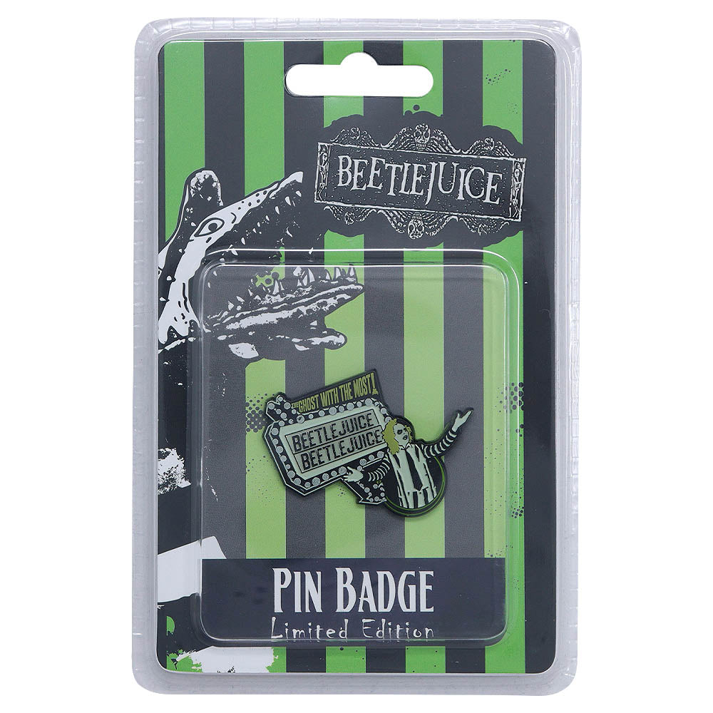 
                  
                    BEETLEJUICE ビートルジュース (9月 新作公開 ) - Pin Badge / Limited Edition / 世界限定9995個 / バッジ 【公式 / オフィシャル】
                  
                