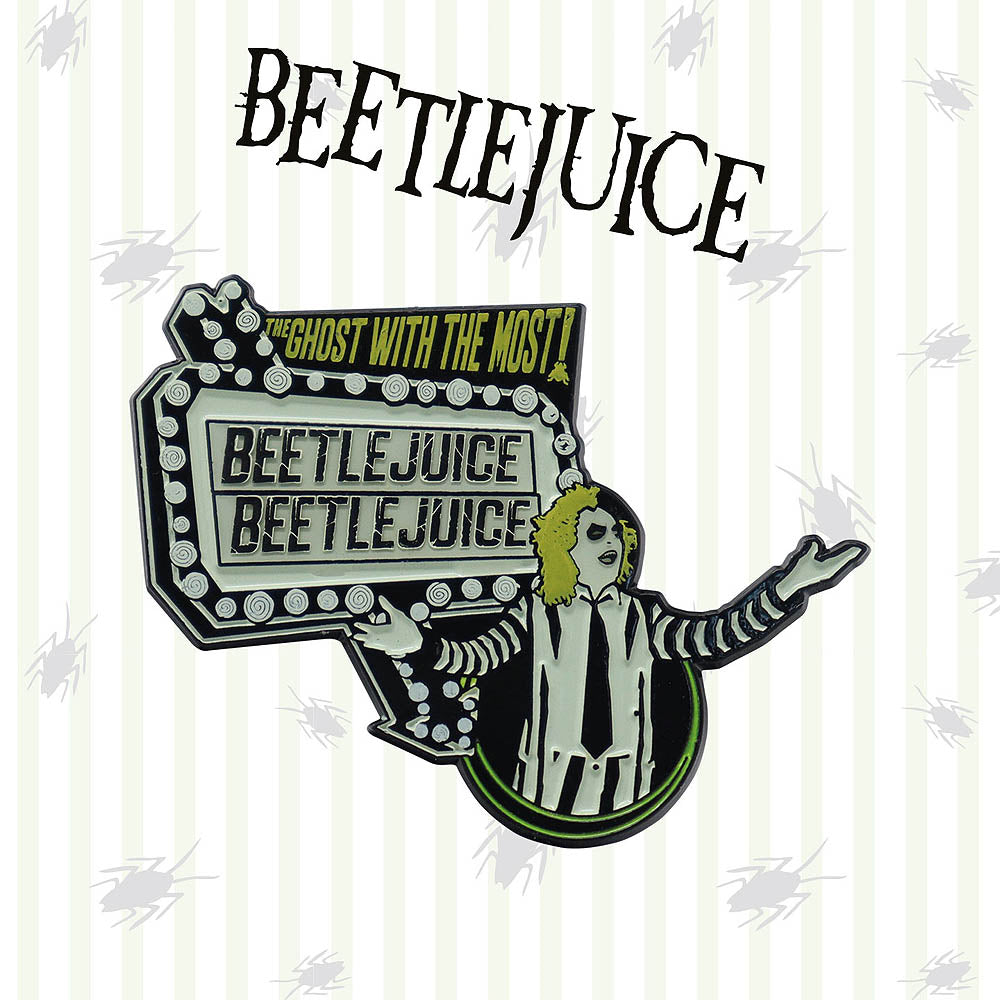 
                  
                    BEETLEJUICE ビートルジュース (9月 新作公開 ) - Pin Badge / Limited Edition / 世界限定9995個 / バッジ 【公式 / オフィシャル】
                  
                