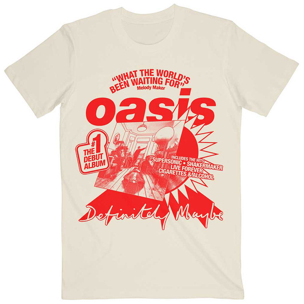 【予約商品】 OASIS オアシス (2025 10月 来日 記念 ) - What The World's Been Waiting For / Tシャツ / メンズ 【公式 / オフィシャル】