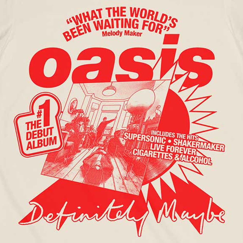 
                  
                    【予約商品】 OASIS オアシス (再結成ツアー2025 ) - What The World's Been Waiting For / Tシャツ / メンズ
                  
                