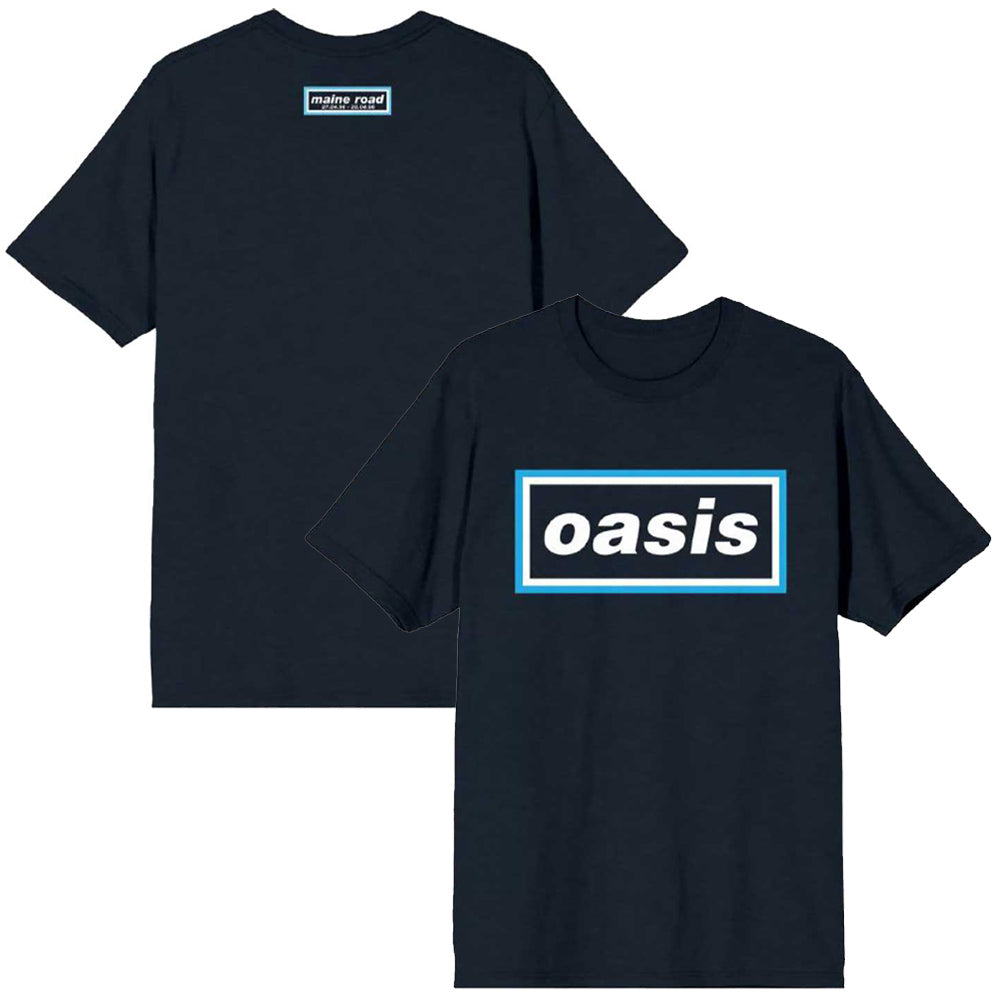 OASIS オアシス (2025 10月 来日 記念 ) - Maine Road Event Logo / バックプリントあり / Tシャツ / メンズ 【公式 / オフィシャル】