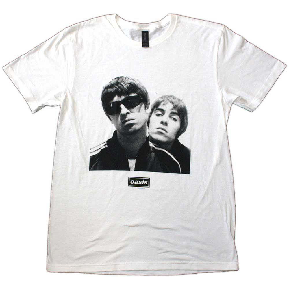 【予約商品】 OASIS オアシス (再結成ツアー2025 ) - Noel & Liam Square Photo / Tシャツ / メンズ 【公式 / オフィシャル】