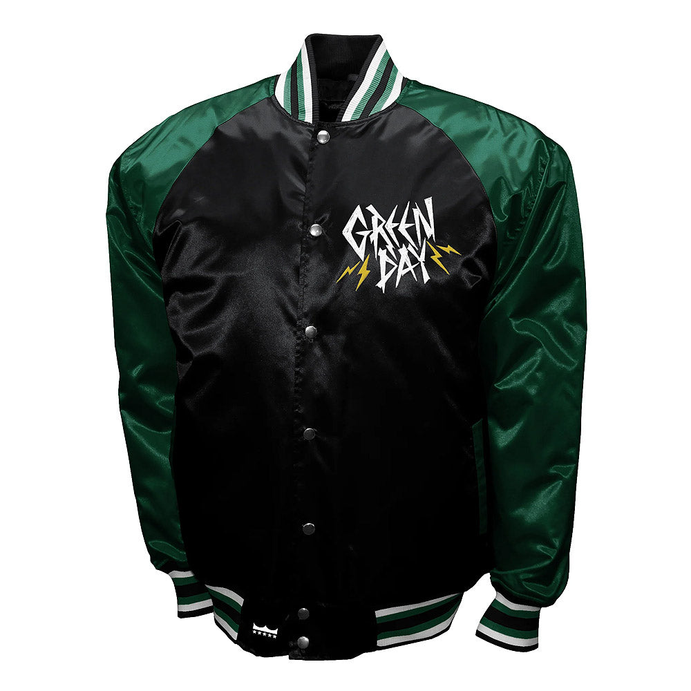 
                  
                    GREEN DAY グリーンデイ (2025年 2月 来日 ) - LOGO Satin Jacket / バックプリントあり / アウター / メンズ
                  
                