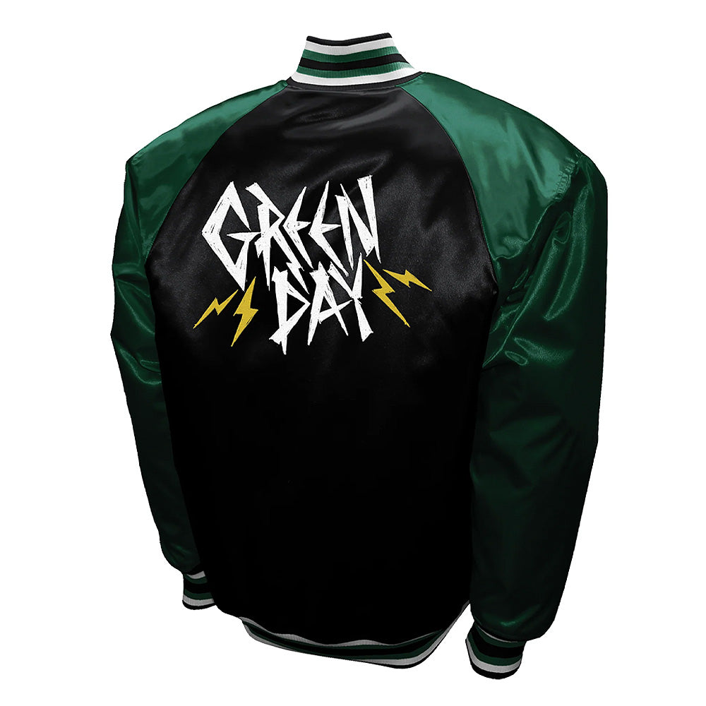 
                  
                    GREEN DAY グリーンデイ (2025年 2月 来日 ) - LOGO Satin Jacket / バックプリントあり / アウター / メンズ 【公式 / オフィシャル】
                  
                